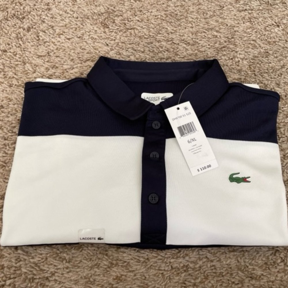 Lacoste polo shirt size XL
